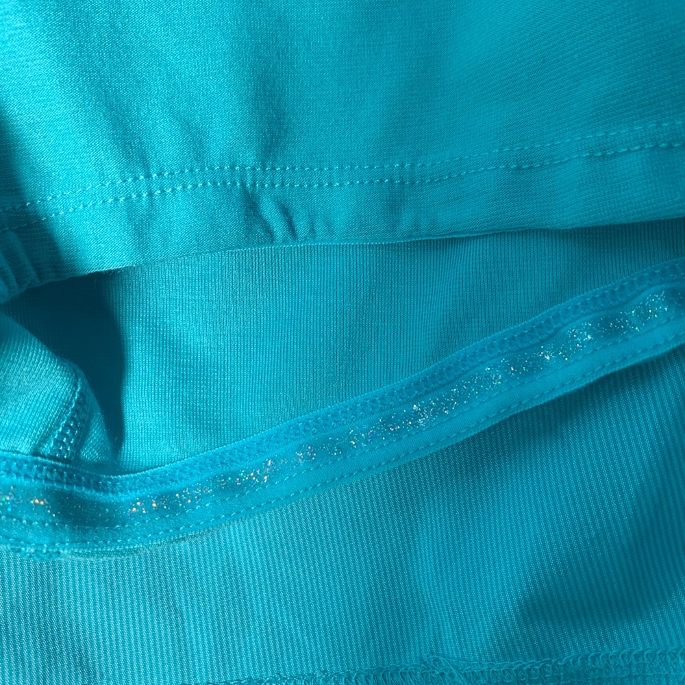 Lululemon Turquoise Athletic Skort with Drawstring - Picture 6 of 9